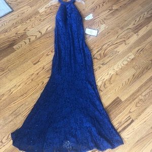 BRAND NEW! Blue lace dress